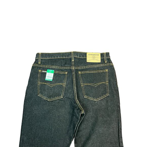 Jordache Womens Jeans 13/14 Cotton Bootcut Black Denim - Picture 7 of 9